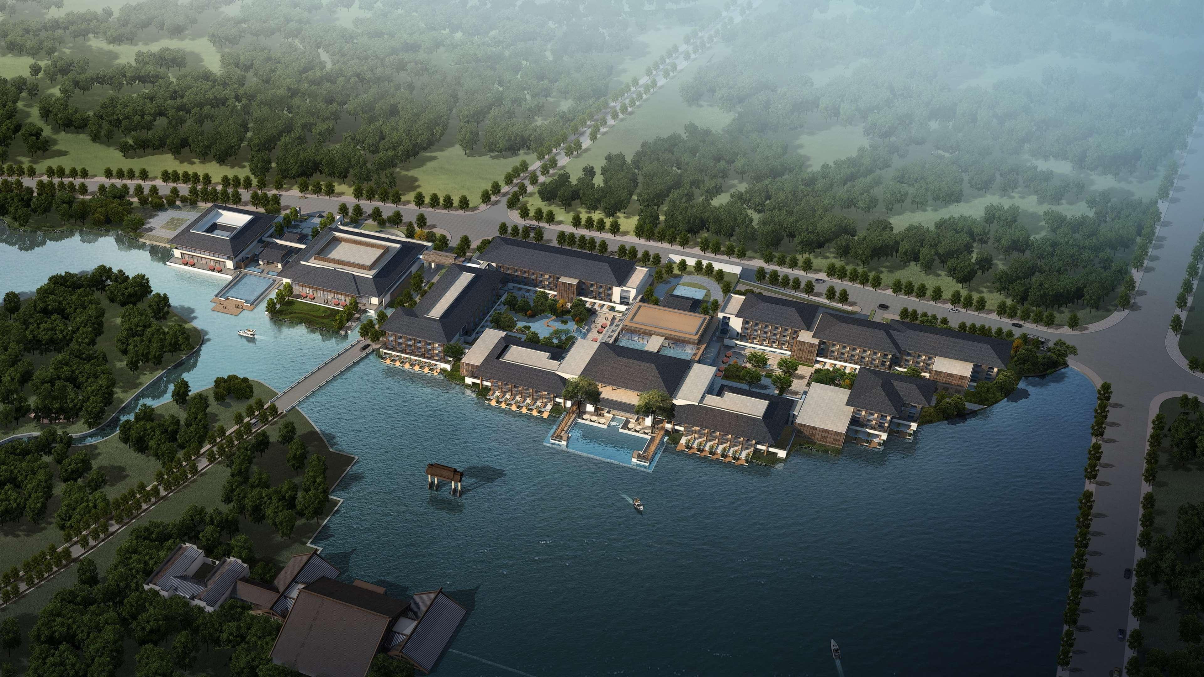 Hilton Shanghai Songjiang Guangfulin Экстерьер фото